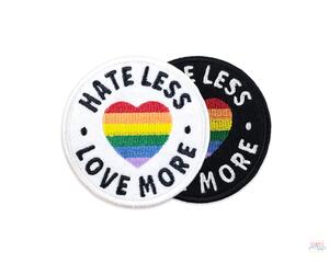 LGBTQ Pride patch with rainbow heart